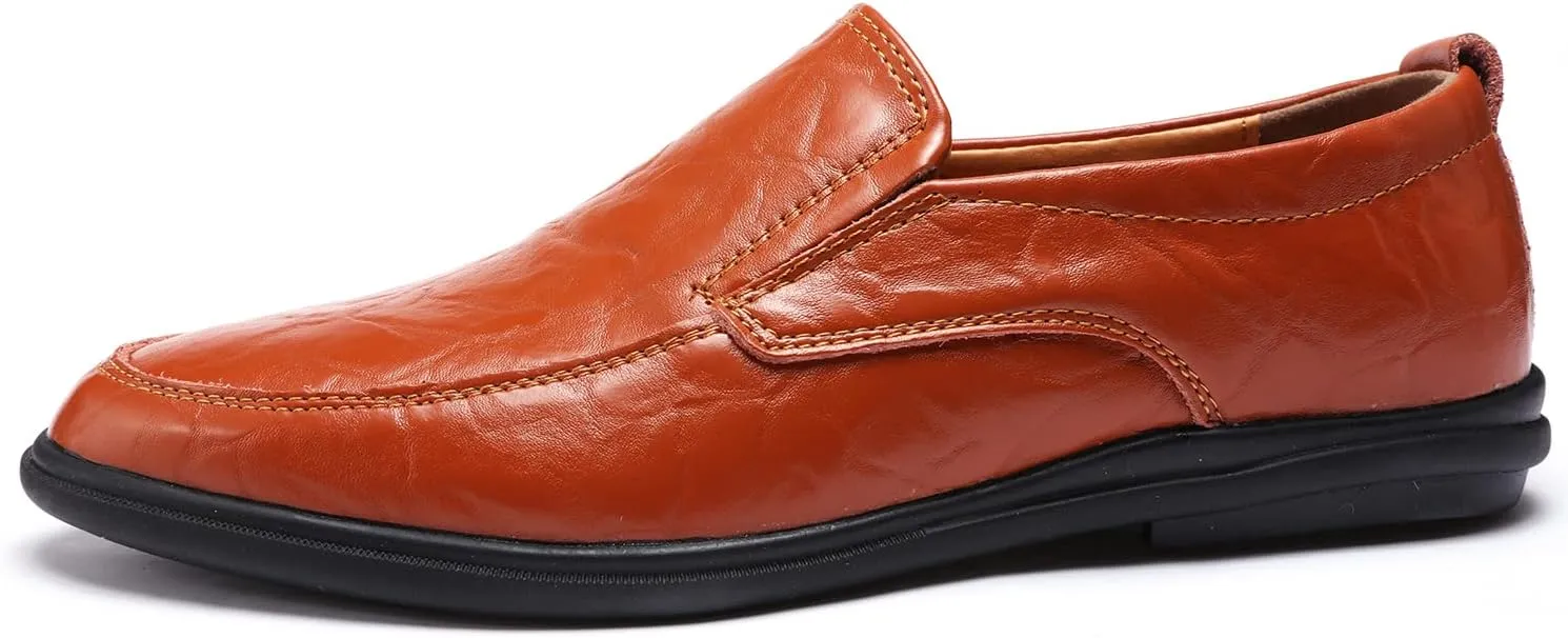 USANDY Men's Loafers Slip on Shoes Loafers Driving Loafers Casual Penny Loafers for Men