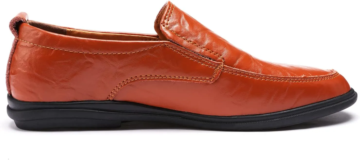 USANDY Men's Loafers Slip on Shoes Loafers Driving Loafers Casual Penny Loafers for Men