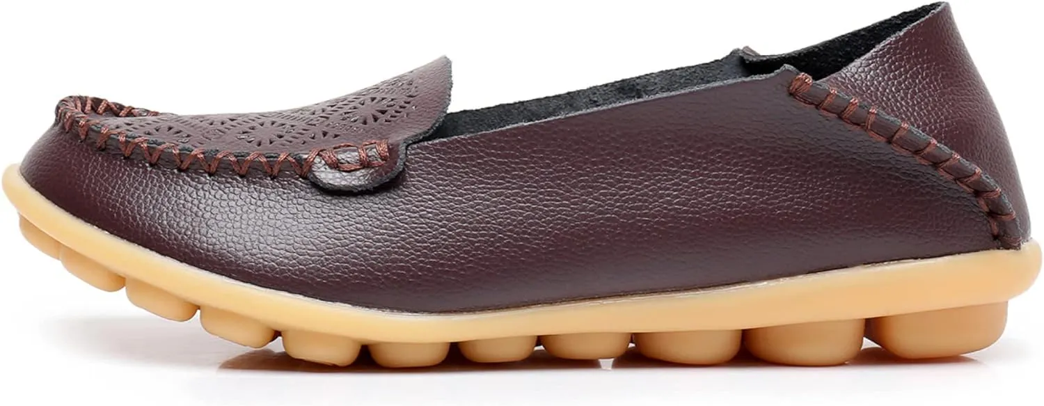 VenusCelia Women's Adequate Comfort Walking Flat Loafer