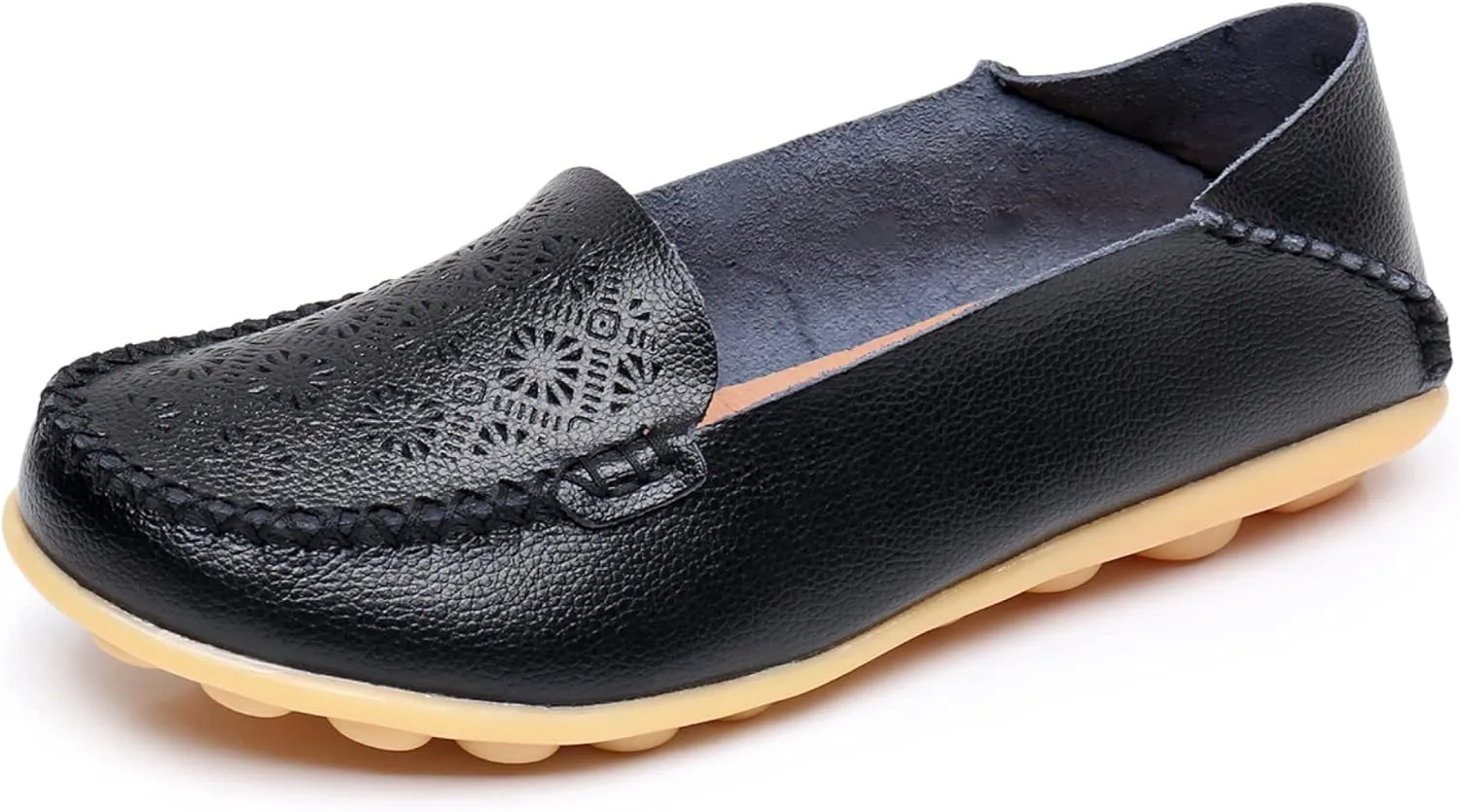 VenusCelia Women's Adequate Comfort Walking Flat Loafer