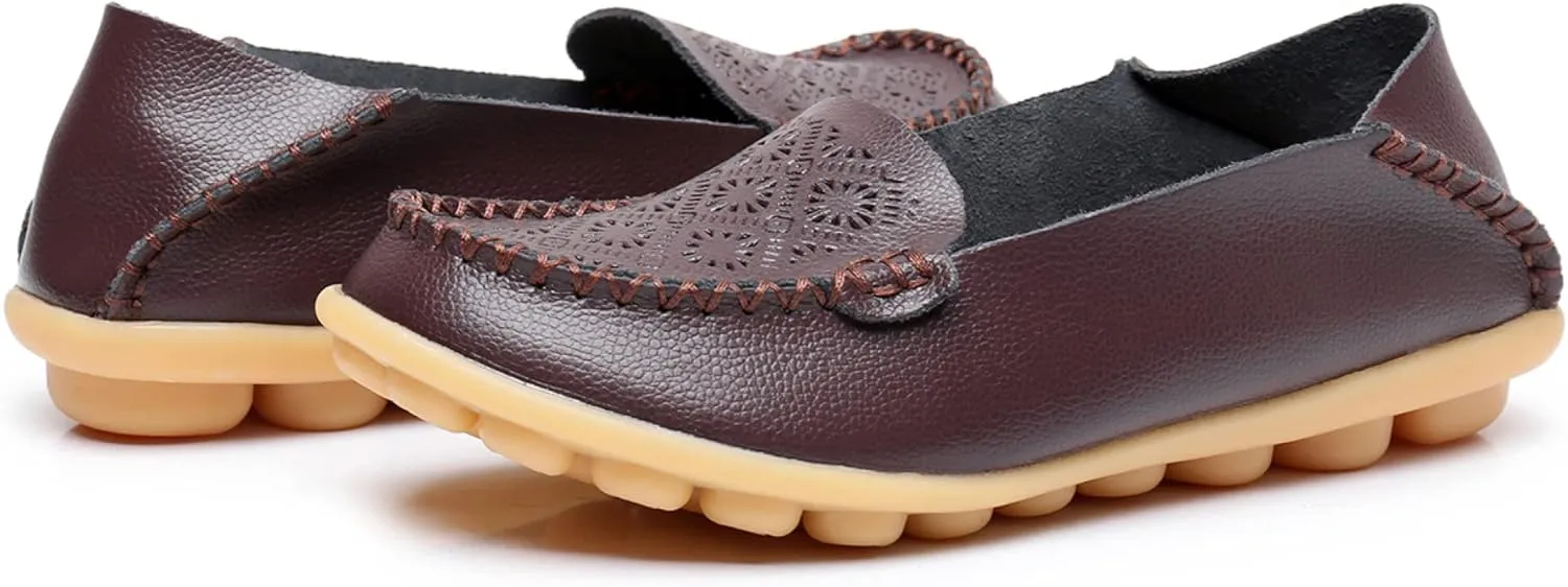 VenusCelia Women's Adequate Comfort Walking Flat Loafer