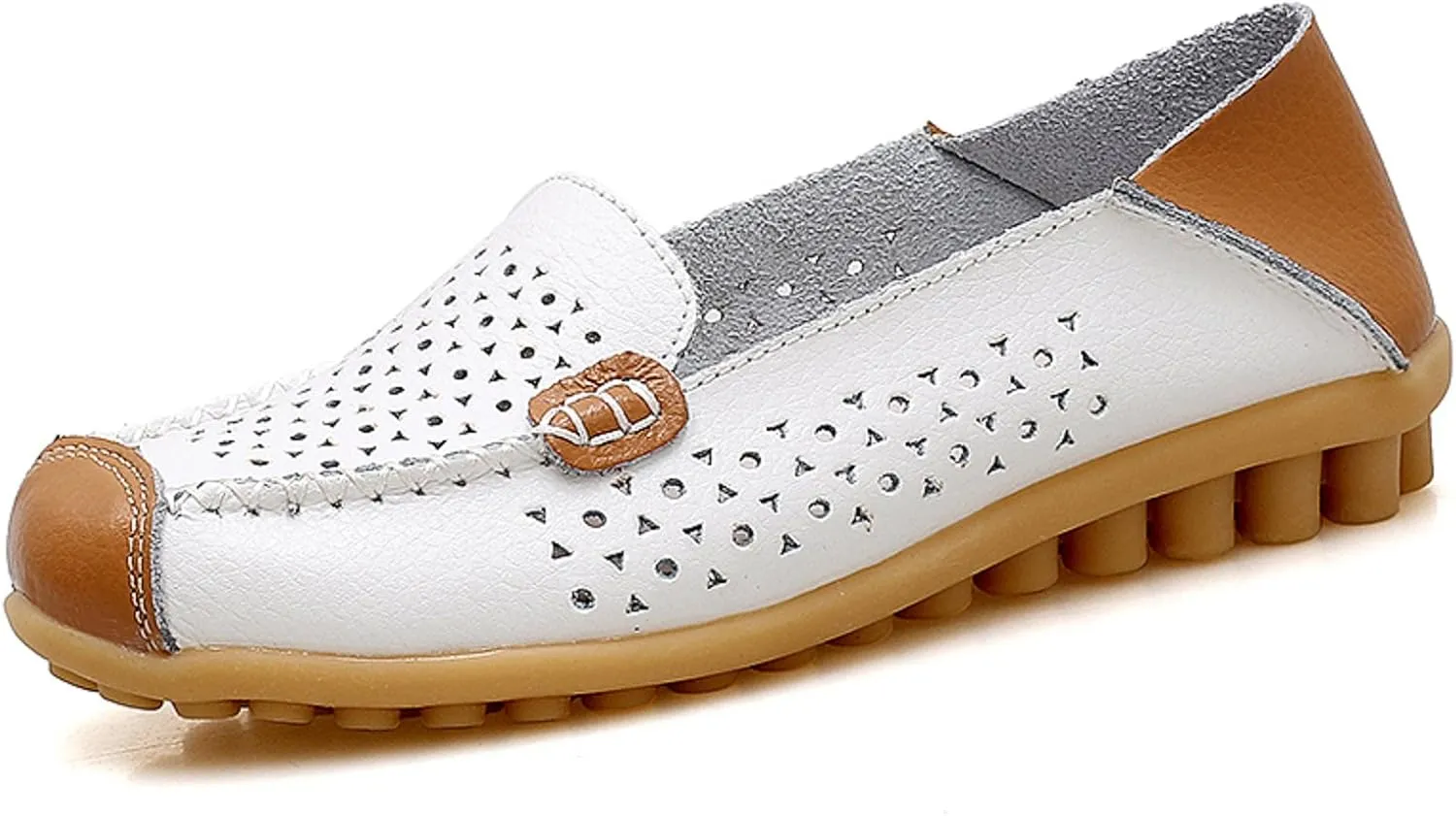 VenusCelia Women's Comfort Walking Boat Shoe
