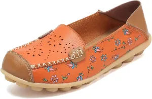 VenusCelia Women's Comfort Walking Boat Shoe