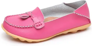VenusCelia Women's Decoration Comfort Walking Flat Loafer
