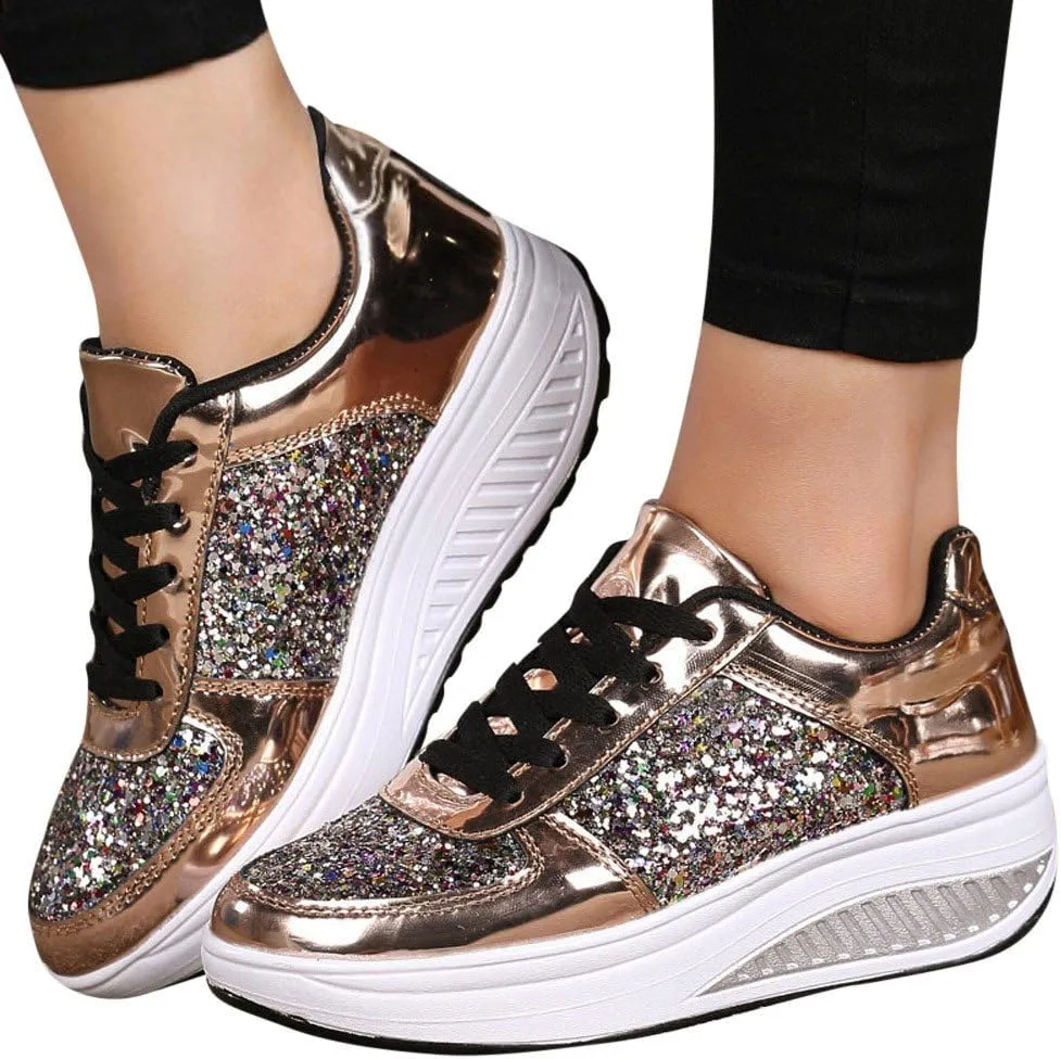 White Casual Sneakers for Women Trendy Zapatos Confortables para Mujer Nursing Shoes Women Comfortable White White Sneakers for Women Low Top 9.5 Wide Womens Non Slip Work Shoes