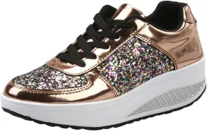 White Casual Sneakers for Women Trendy Zapatos Confortables para Mujer Nursing Shoes Women Comfortable White White Sneakers for Women Low Top 9.5 Wide Womens Non Slip Work Shoes