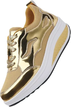 White Platform Sneakers Basketball Shoes Women's Slip on Shoes Slip on Non Slip Low Top Casual Womens Loafers Comfortable Dressy High Top Sneakers for Women
