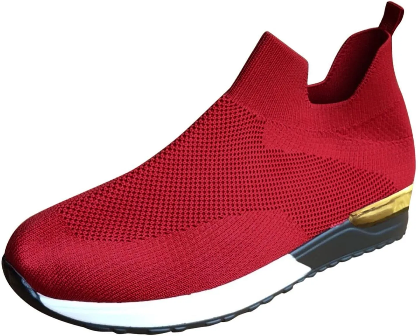 Wide Toe Box Casual Sneakers Women Walking Shoes Women Arch Support Slip On Gym Shoes for Women Wide Width Slip On Shoes Women Wide Toe Box Zapatos Negros De Tacon Bajo para Mujer