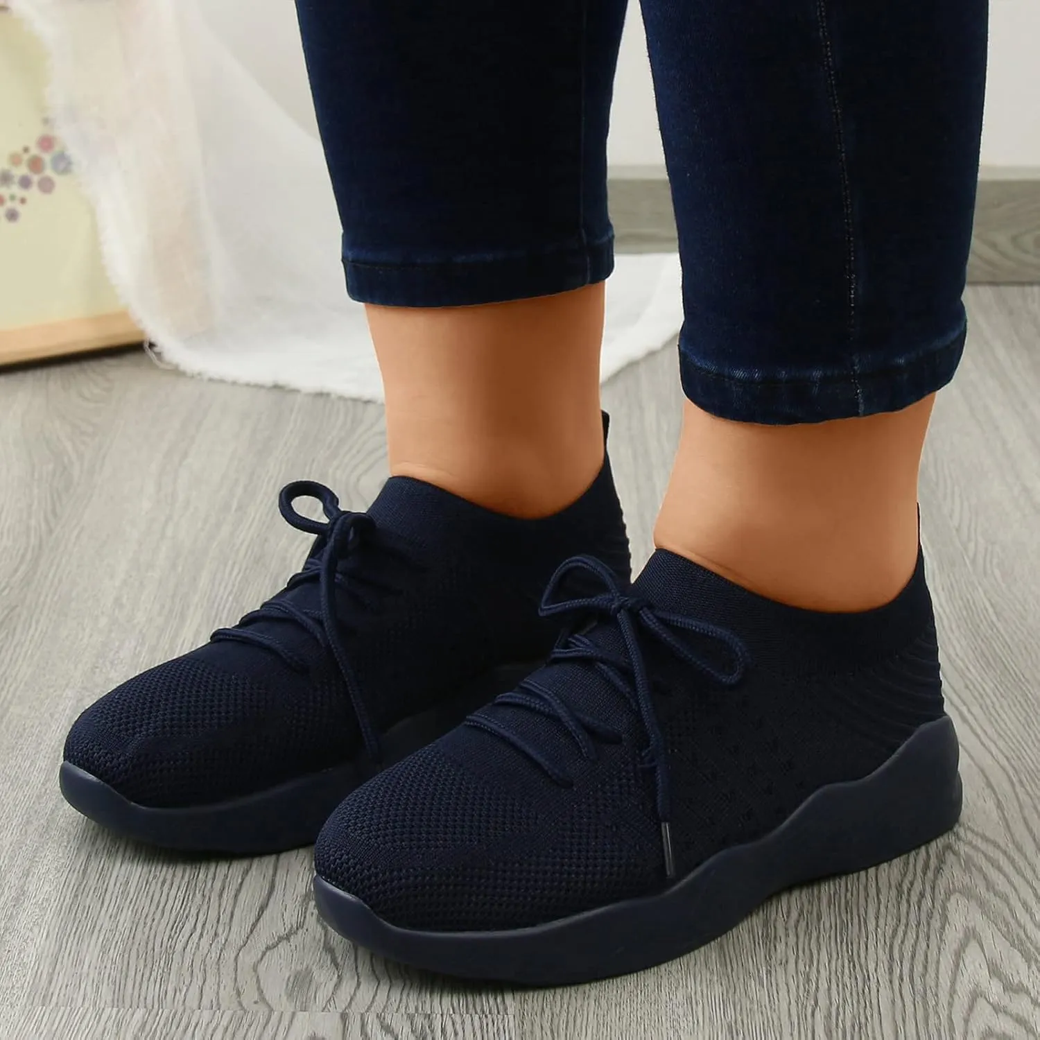 Women Sneakers Fashion Casual Canvas Fashion Casual Shoes Platform Tennis Shoes Women Dressy Loafers for Women 2024 Platform Sneakers Women
