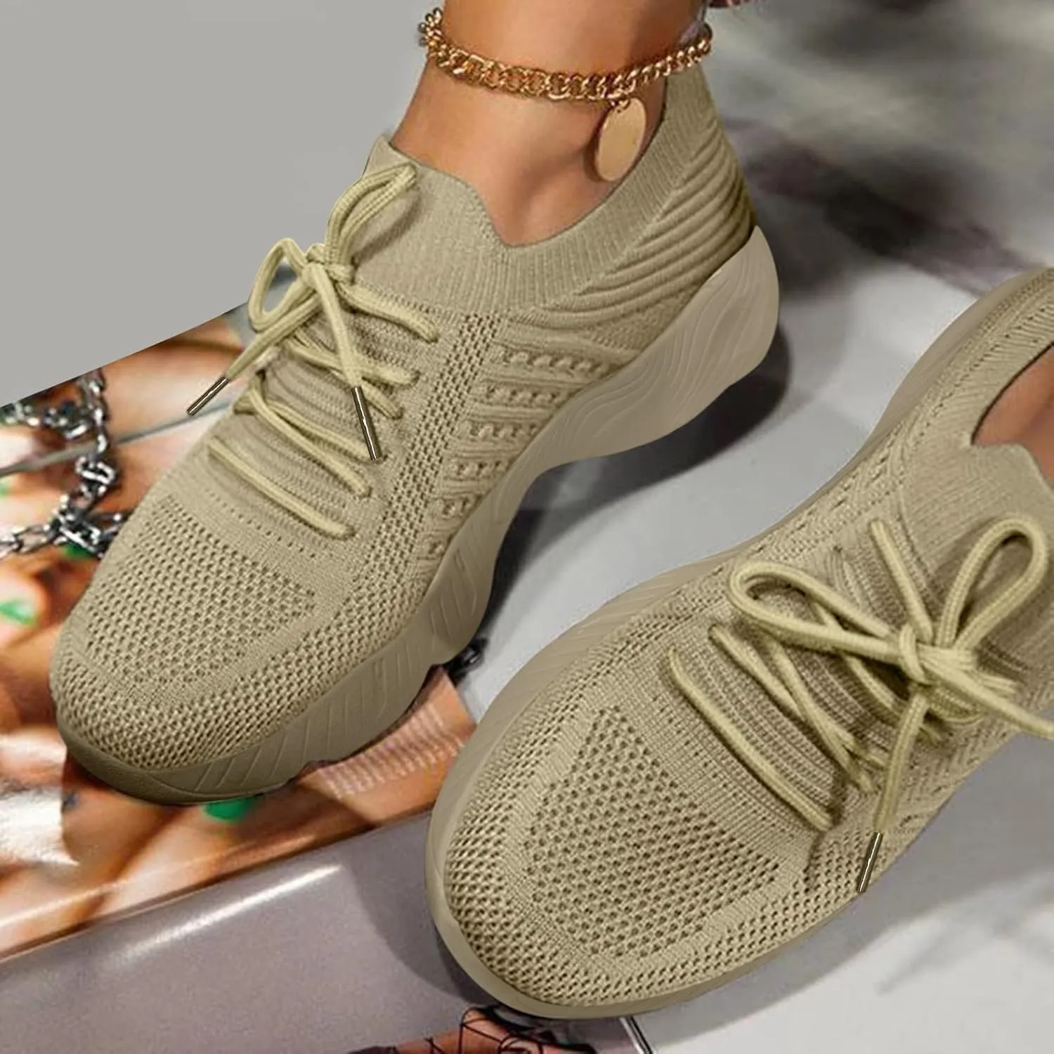 Women Sneakers Fashion Casual Canvas Fashion Casual Shoes Platform Tennis Shoes Women Dressy Loafers for Women 2024 Platform Sneakers Women