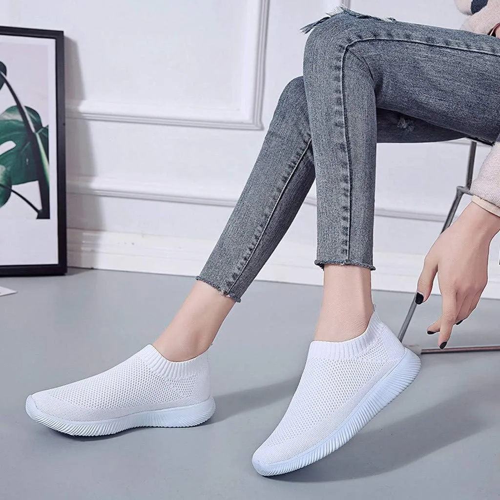 Women Sneakers Fashion Casual Canvas Fashion Casual Shoes Womens Slip On Walking Shoes Lightweight Casual Flats and Loafers for Women Dress Sneakers for Women