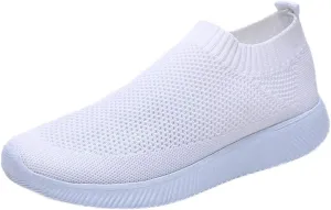 Women Sneakers Fashion Casual Canvas Fashion Casual Shoes Womens Slip On Walking Shoes Lightweight Casual Flats and Loafers for Women Dress Sneakers for Women
