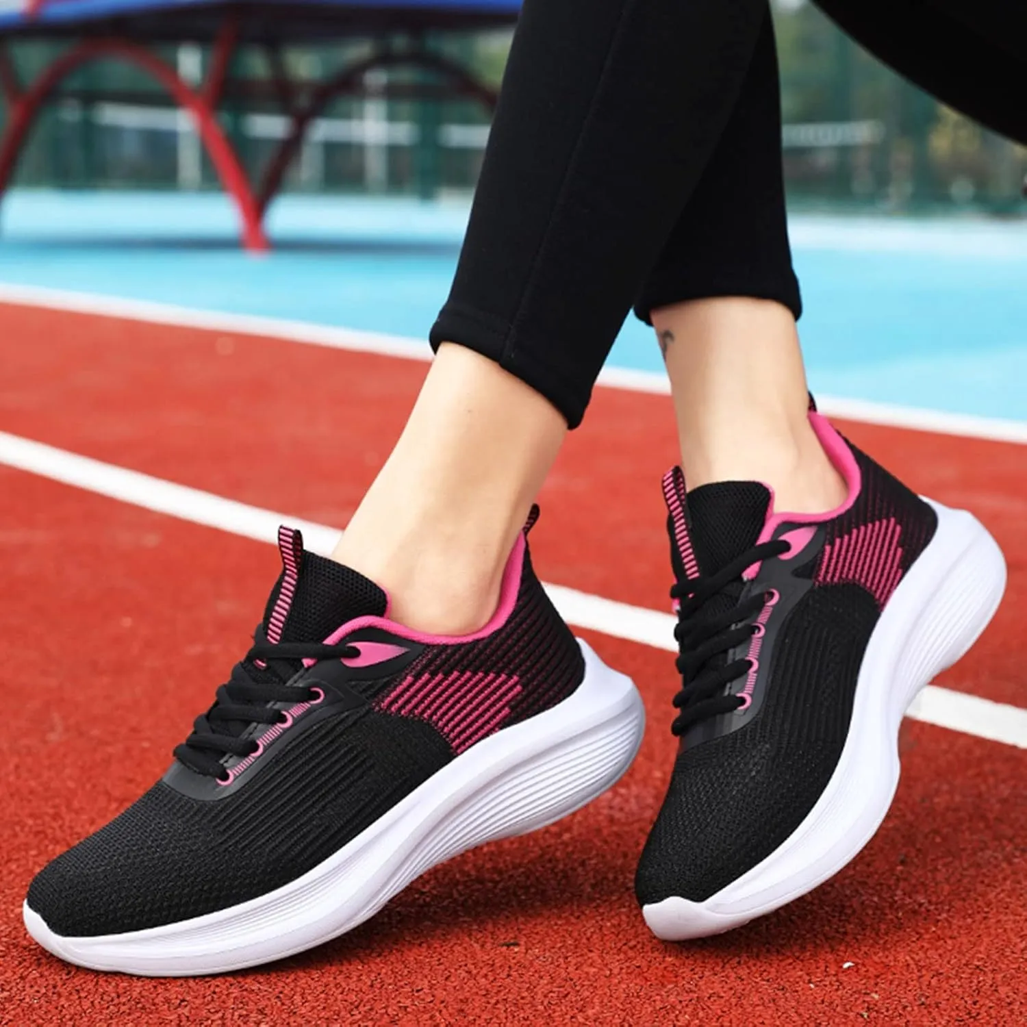 Women Sneakers Zapatillas Blancas para Mujer Black Canvas Platform Sneakers for Women Slip On Shoes Women Comfortable No Socks Zapatos para Mujer De Vestir Comodos Bajitos De Dos Colores