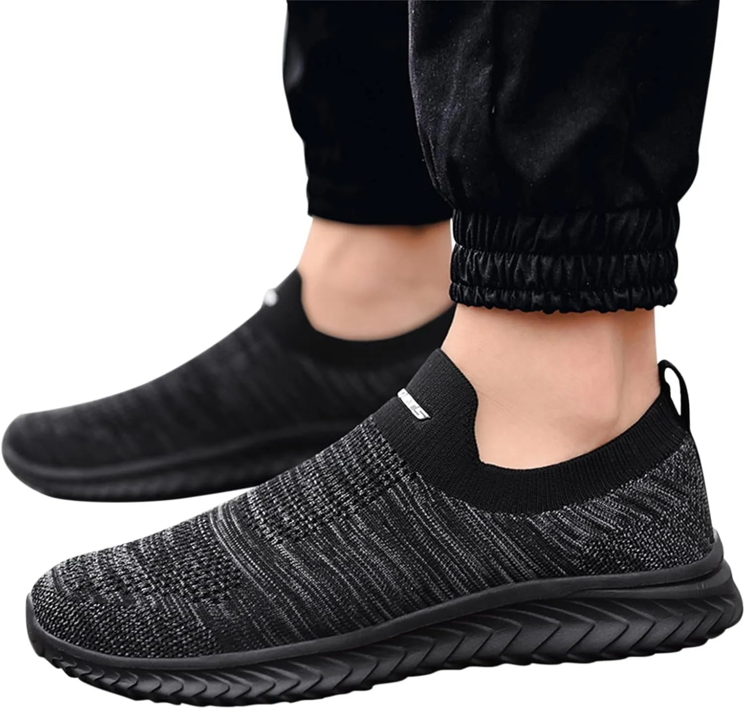 Women's Athletic Walking Shoes Slip On Casual Mesh Mens Running Shoes Lightweight Women Shoes Casual Men's Fashion Sneakers Slip On Tennis Shoe Loafers Dress Shoe