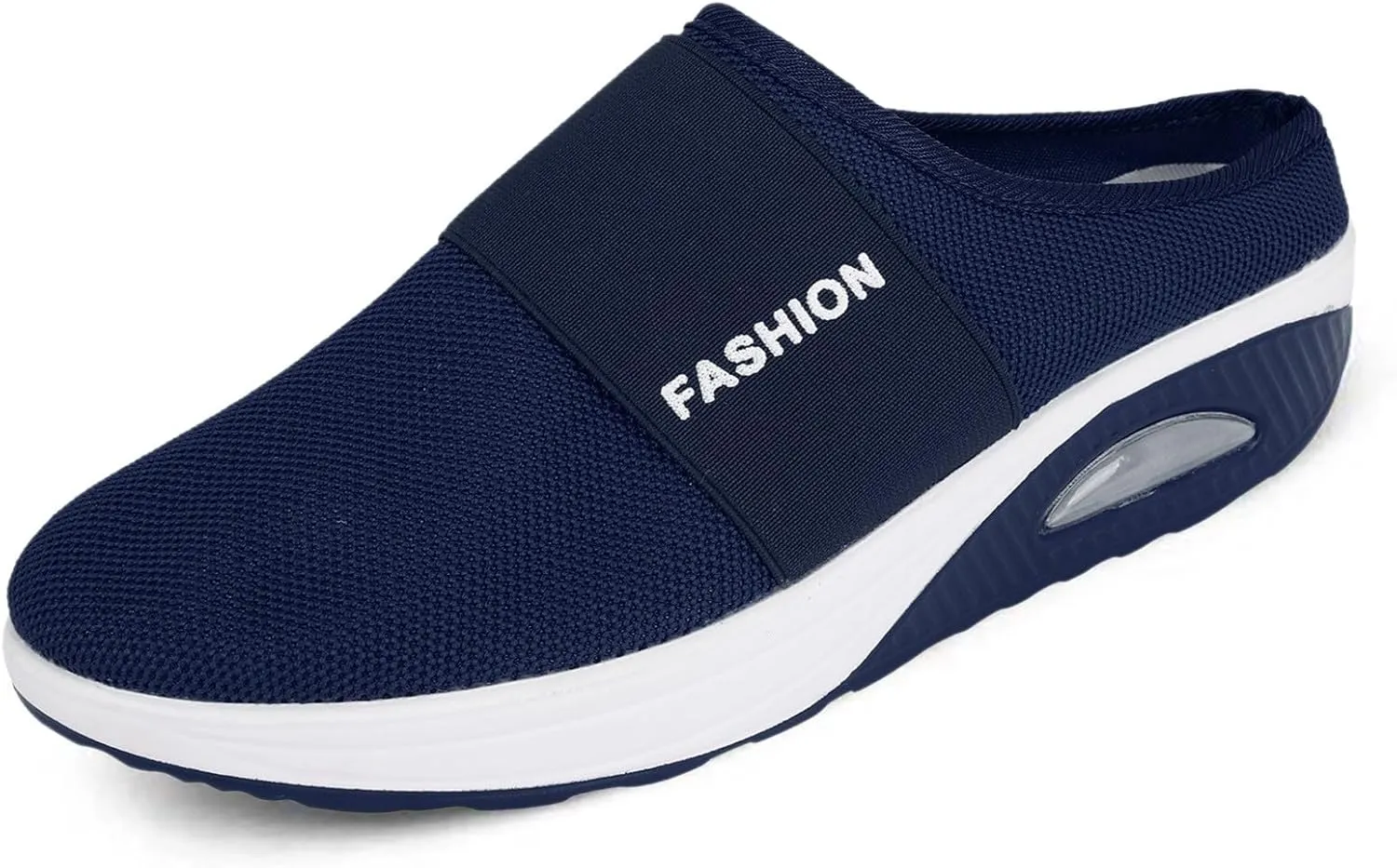 Women's Backless Slip on Mesh Sneakers Shoes Running Shoes for Women Slip On Casual Black Shoes Brown Sneakers Brown Tennis Shoe Trainers Shoe