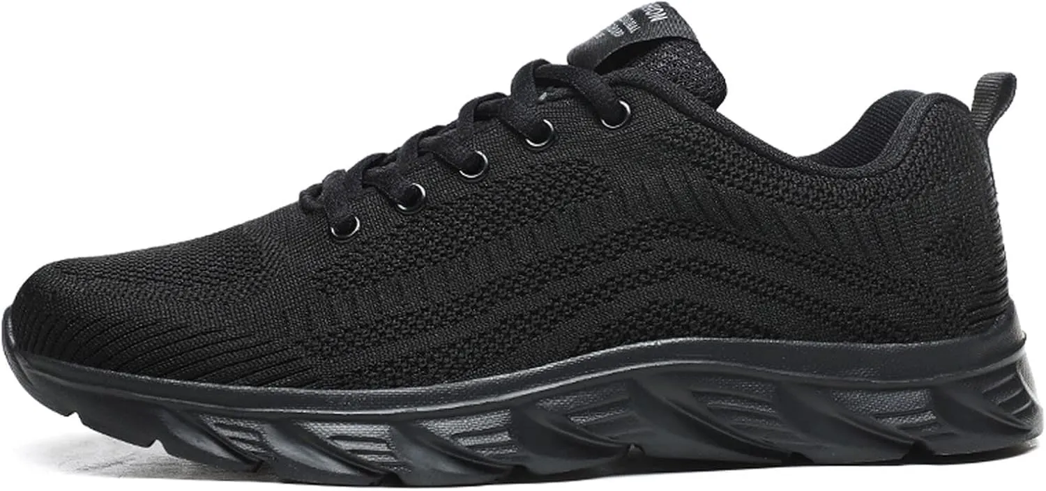 Womens Black Walking Sneakers Size 10 Arch Support Non Slip Shoes for Women Womens Running Sneakers Wide Size 11w Walking Sneakers for Women Tenis De Mujer para Pies Con Juanetes OrtopéDicos