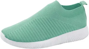 Women's Canvas Casual Shoes Dating Platform Slip-On High Top Sneakers Womens Work Shoes Business Casual Flat Loafers for Women Platform Sneakers