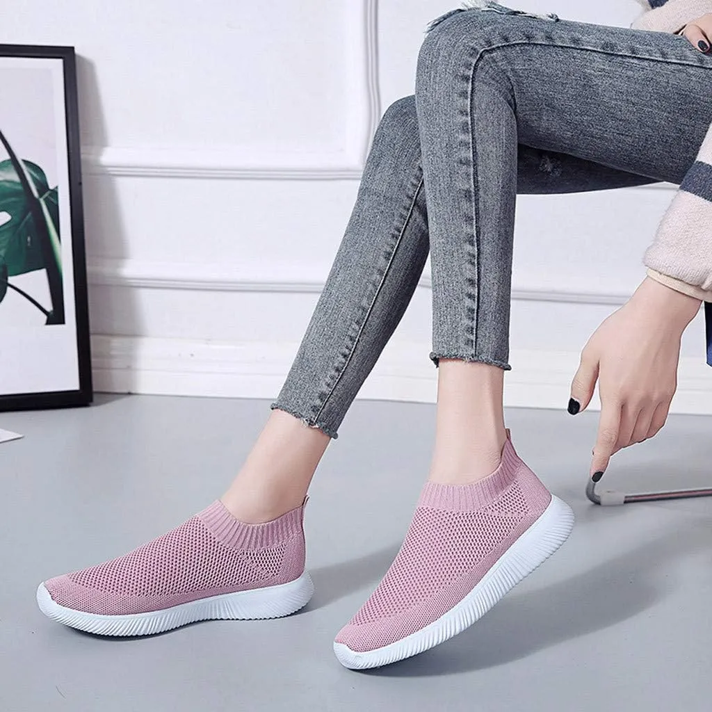 Womens Casual Sneakers Wide Feet Zapato Ortopedico para Mujer Diabetica Women Slip On Shoes Dressy Elder Women's Sneakers with Arch Support Slip On Womens Non Slip Work Shoes Wide Width