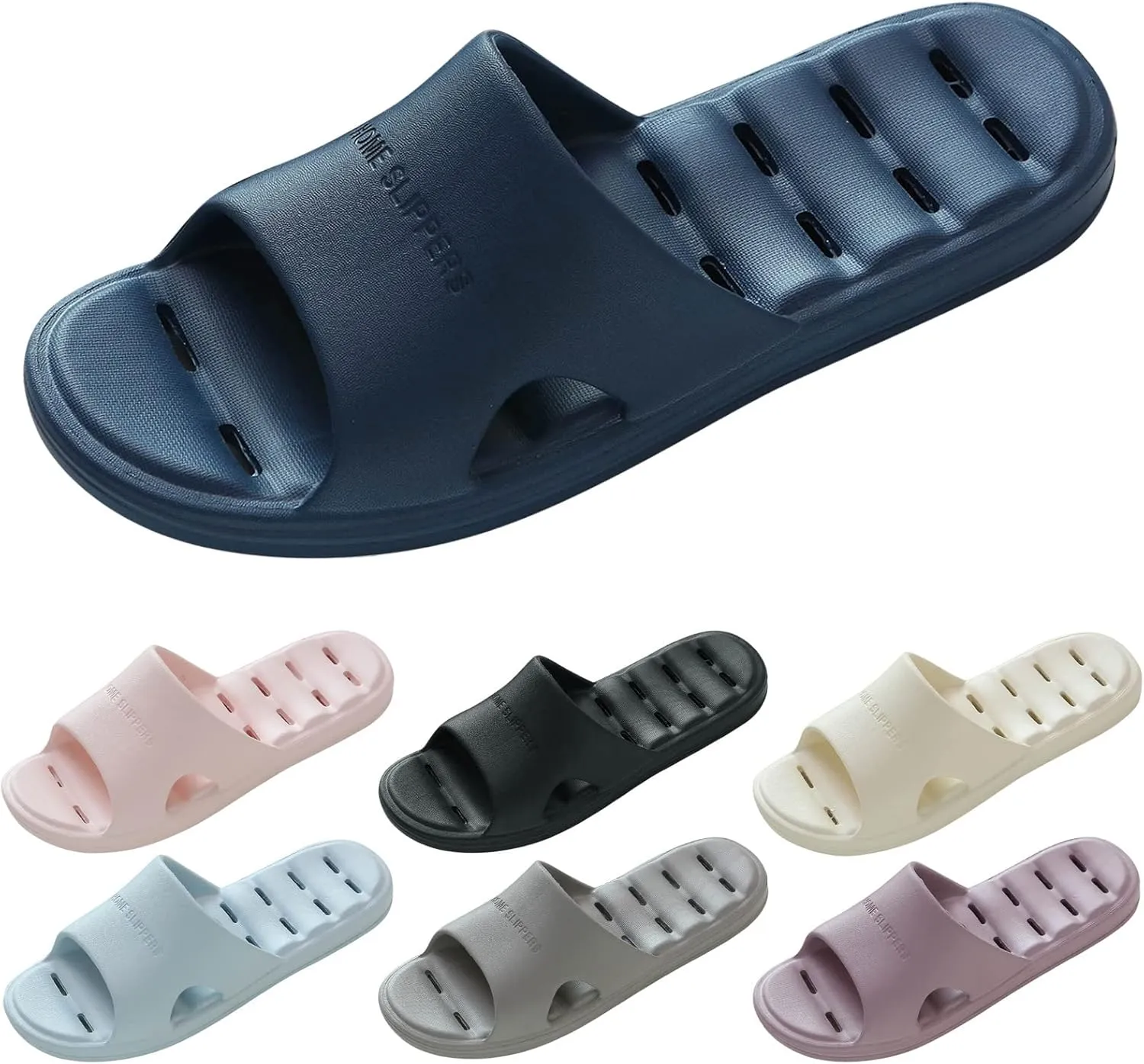 Women's Cloud Slides Indoor Slipper for Gym Soft Sole Breathable Casual Slides Sandals Women's Non Slip Slippers