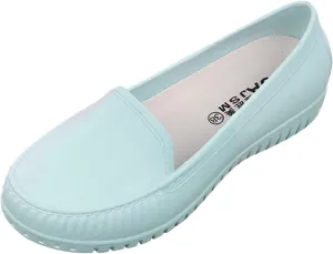 Women's Comfortable Leather Orthopedic Slip-On Loafers, Soft Walking & Driving Shoes, Business & Work Shoes for Women, White, One Size