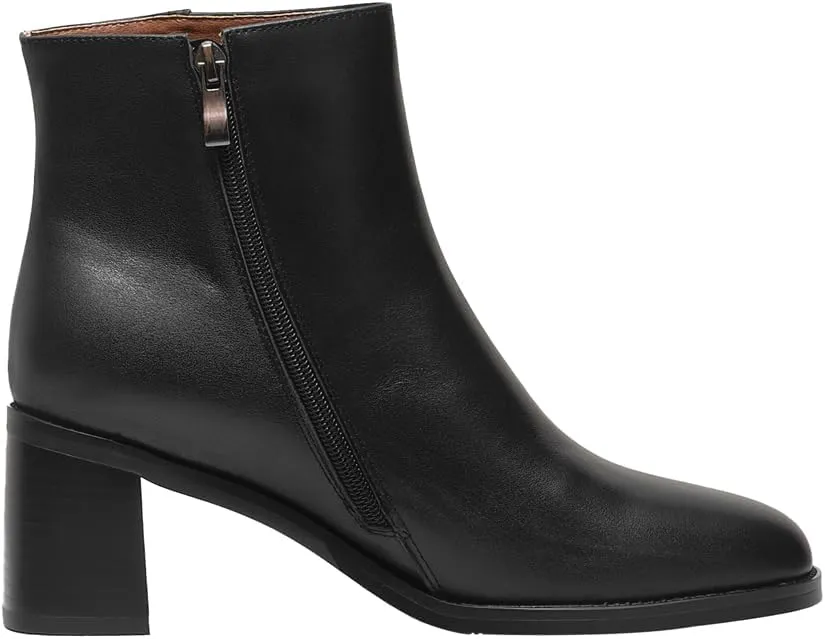 Women's Dress Heels Leather Ankle Boots