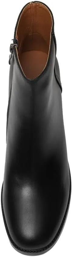 Women's Dress Heels Leather Ankle Boots