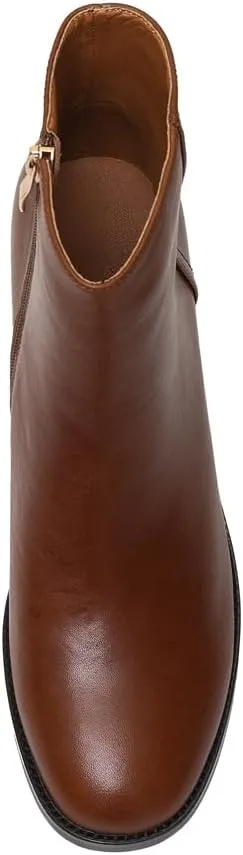 Women's Dress Heels Leather Ankle Boots