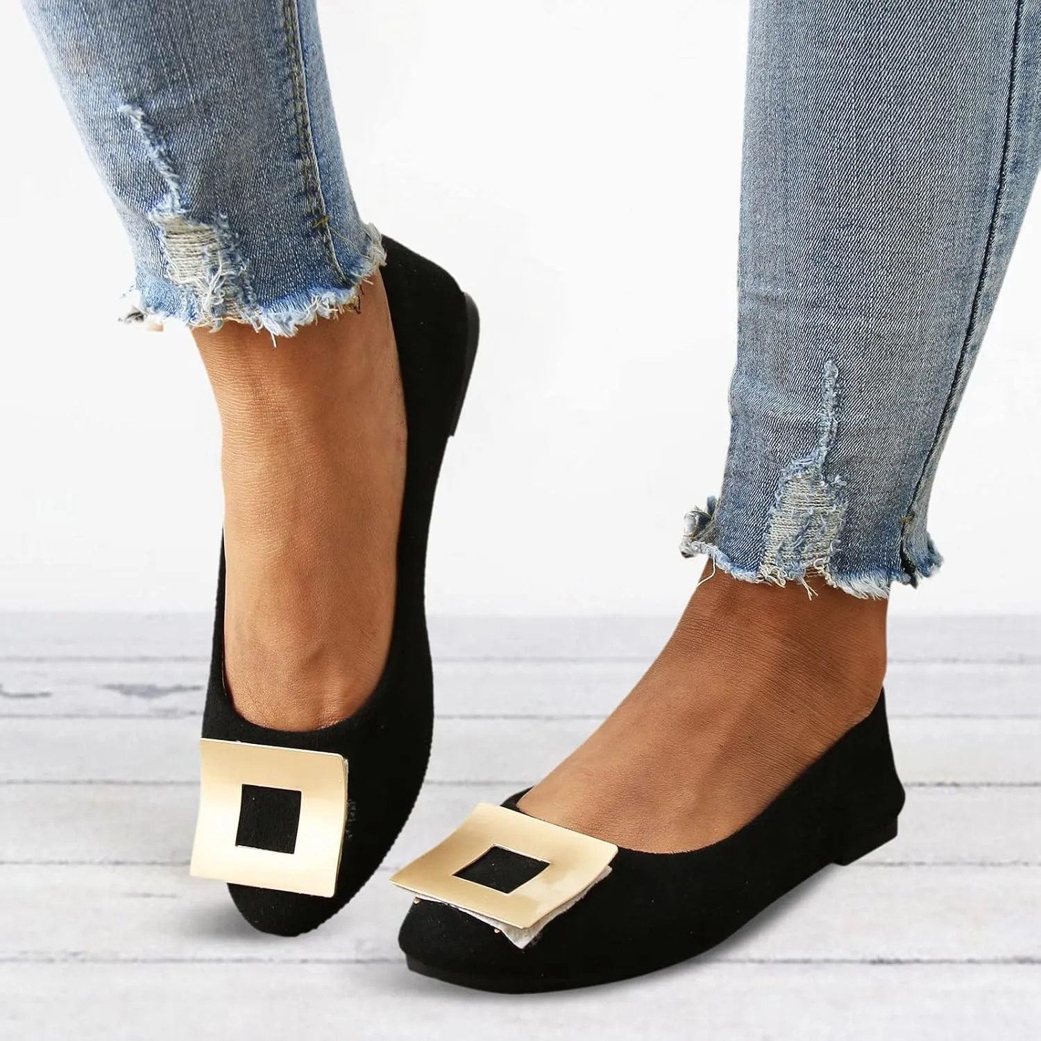 Womens Dressy Casual Walking Shoes Comfortable Work Shoes Women's Comfort Penny Loafers with Arch Support