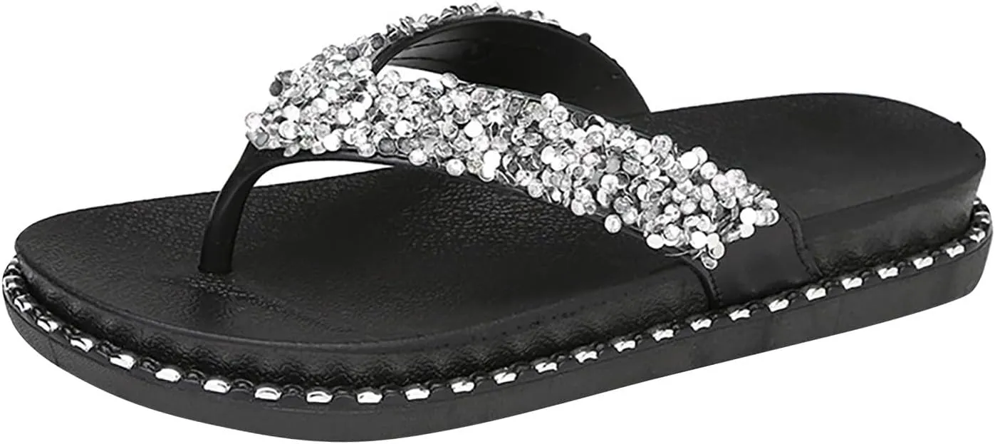Women's Lace up Loafers Summer Women's Fashion Flat Sandals are Suitable for Beach Home and Outdoor Wear