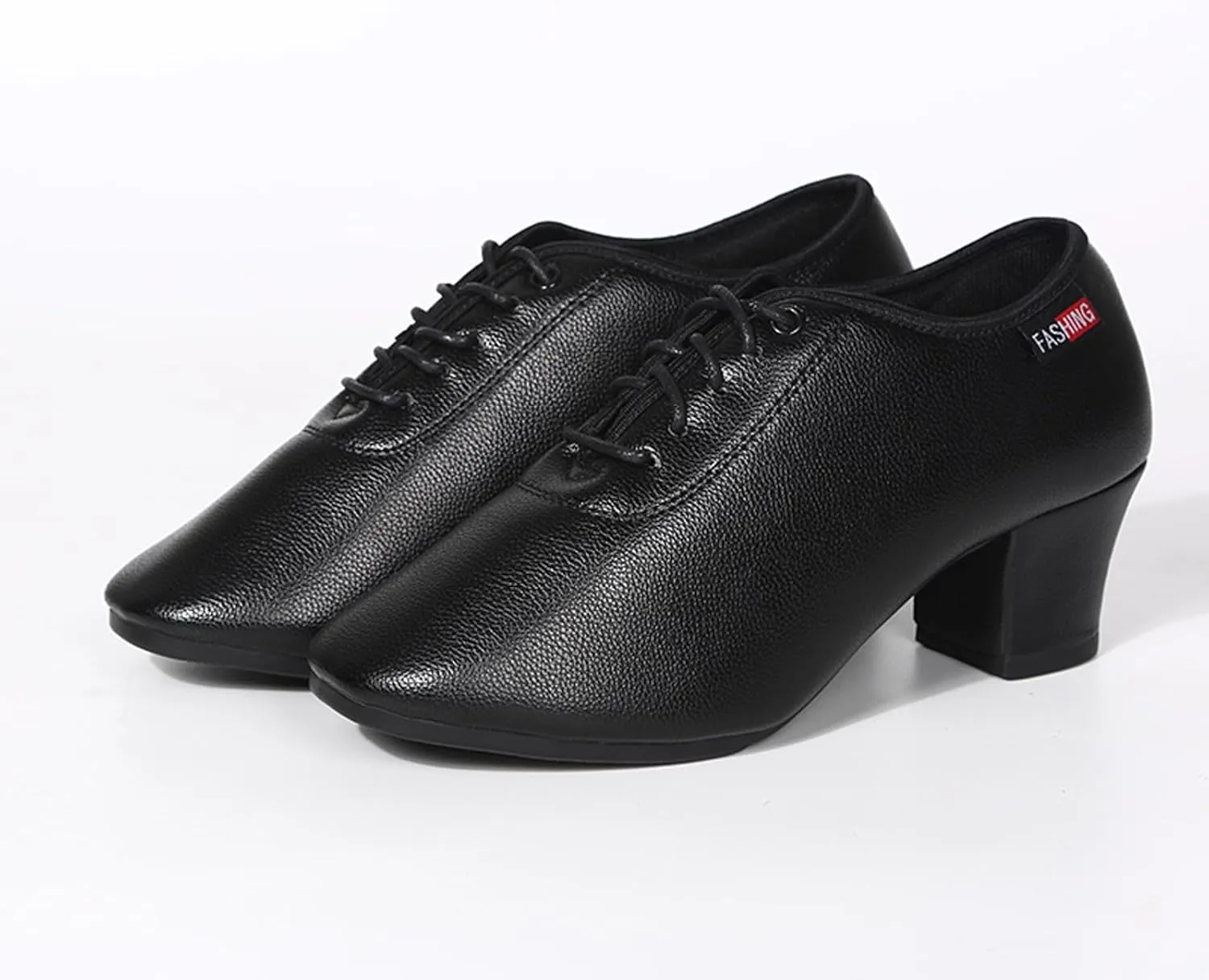 Women's Low Top Dance Shoes Lace-Up Leather Shoes Orthopedic Dress Loafers Soft Soled Comfort Shoes for Women