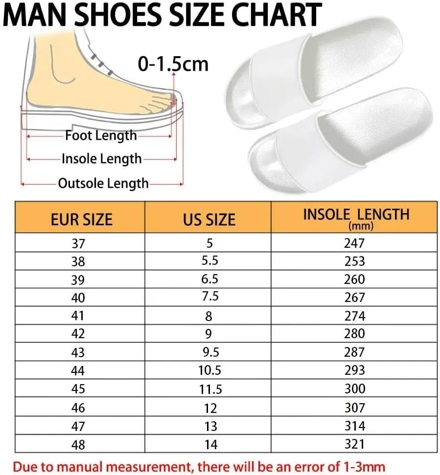 Women's Novelty Slides Sandals Casual Soft Sole Open Toe Non-Slip Single Band Slides Sandals