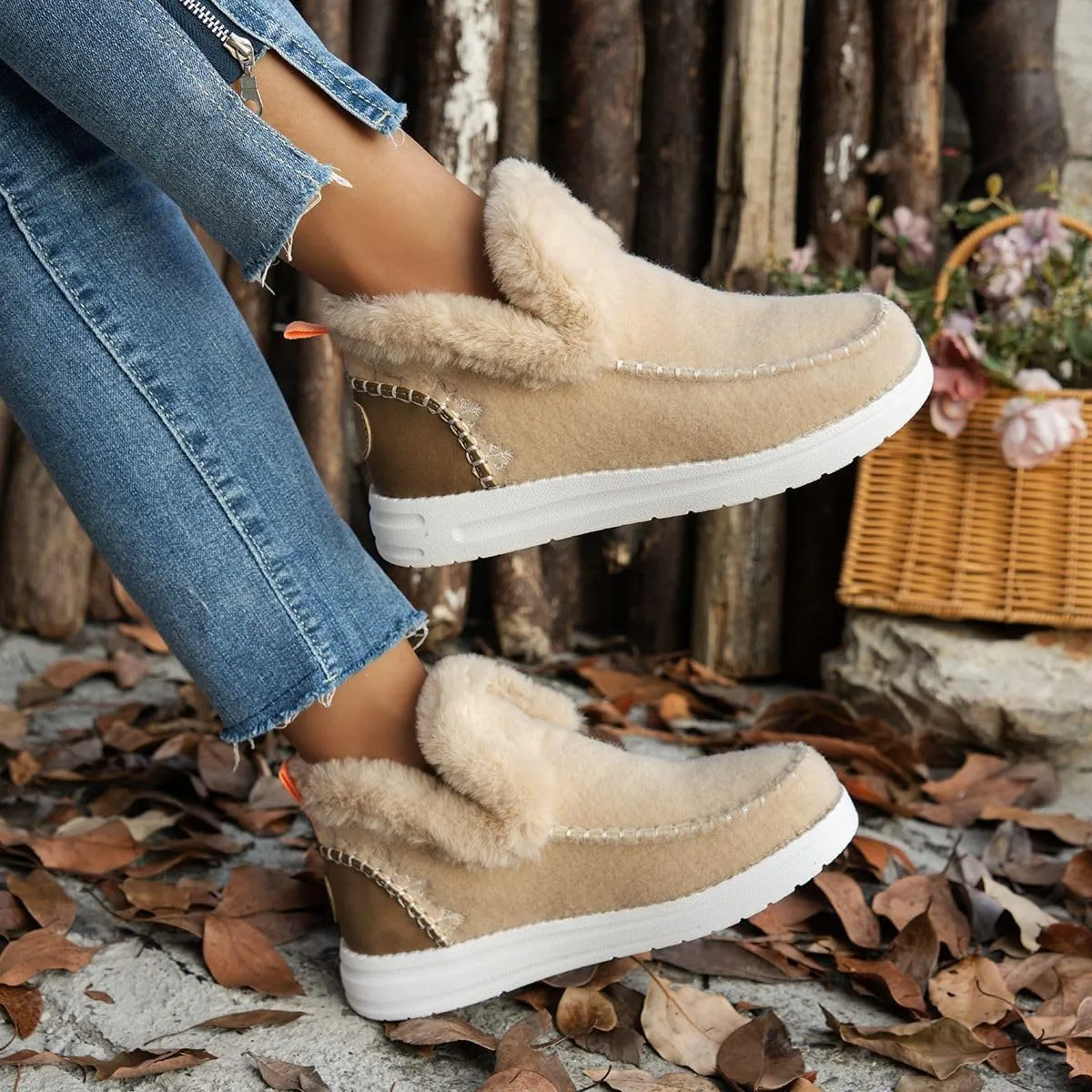 Womens Shoes Casual Women's Fashion Sneakers Slip On Loafers for Women Dressy Fashion Casual Comfy Soft Christmas Print Shoes Women Comfort Cute Casual Slip On Lightweight