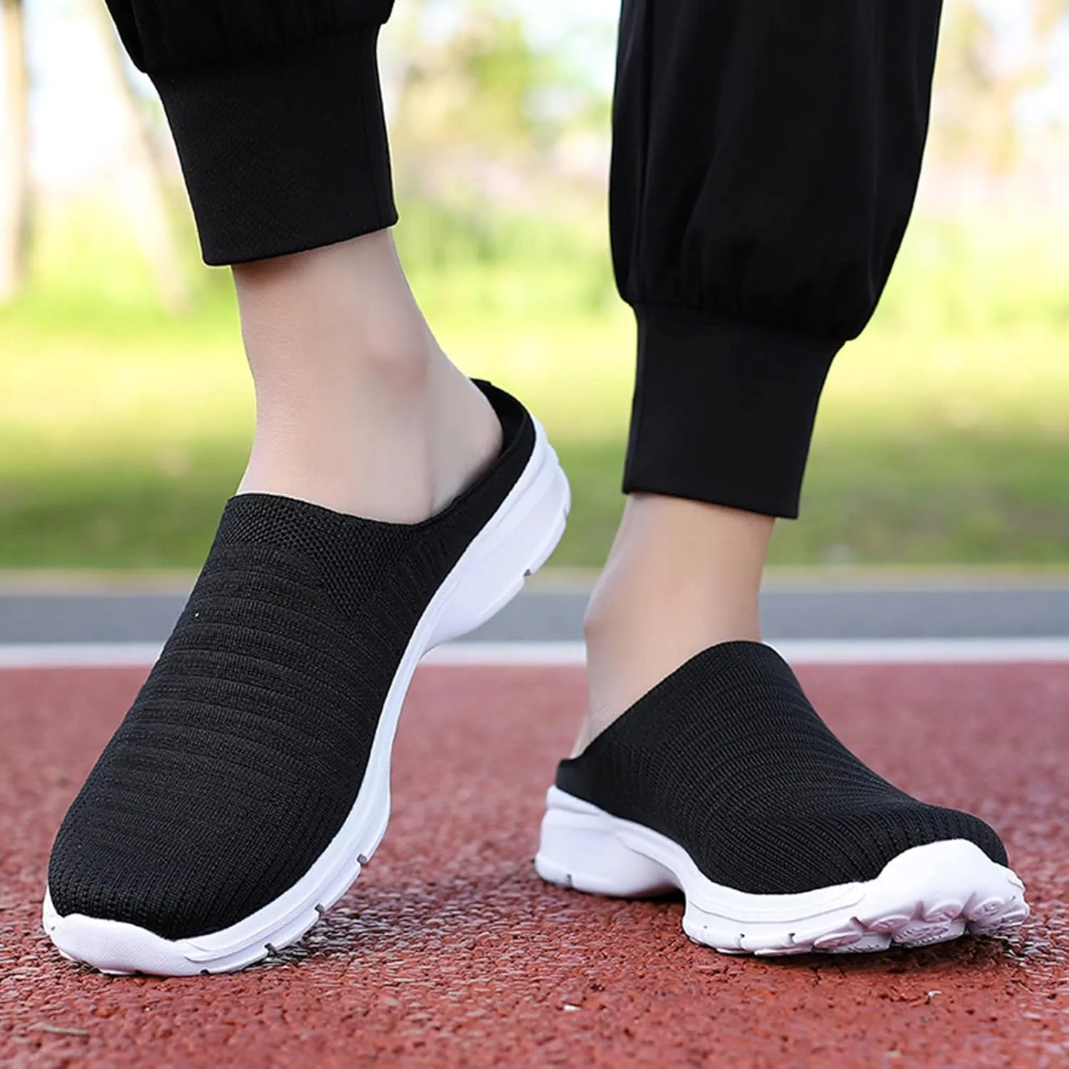 Women's Slip-on Mule Sneakers Lightweight Mens Casual Shoes Food Service Men Casual Dress Shoes Men Shoes Sneakers Platform Tennis Shoe Loafers Casual Slip On