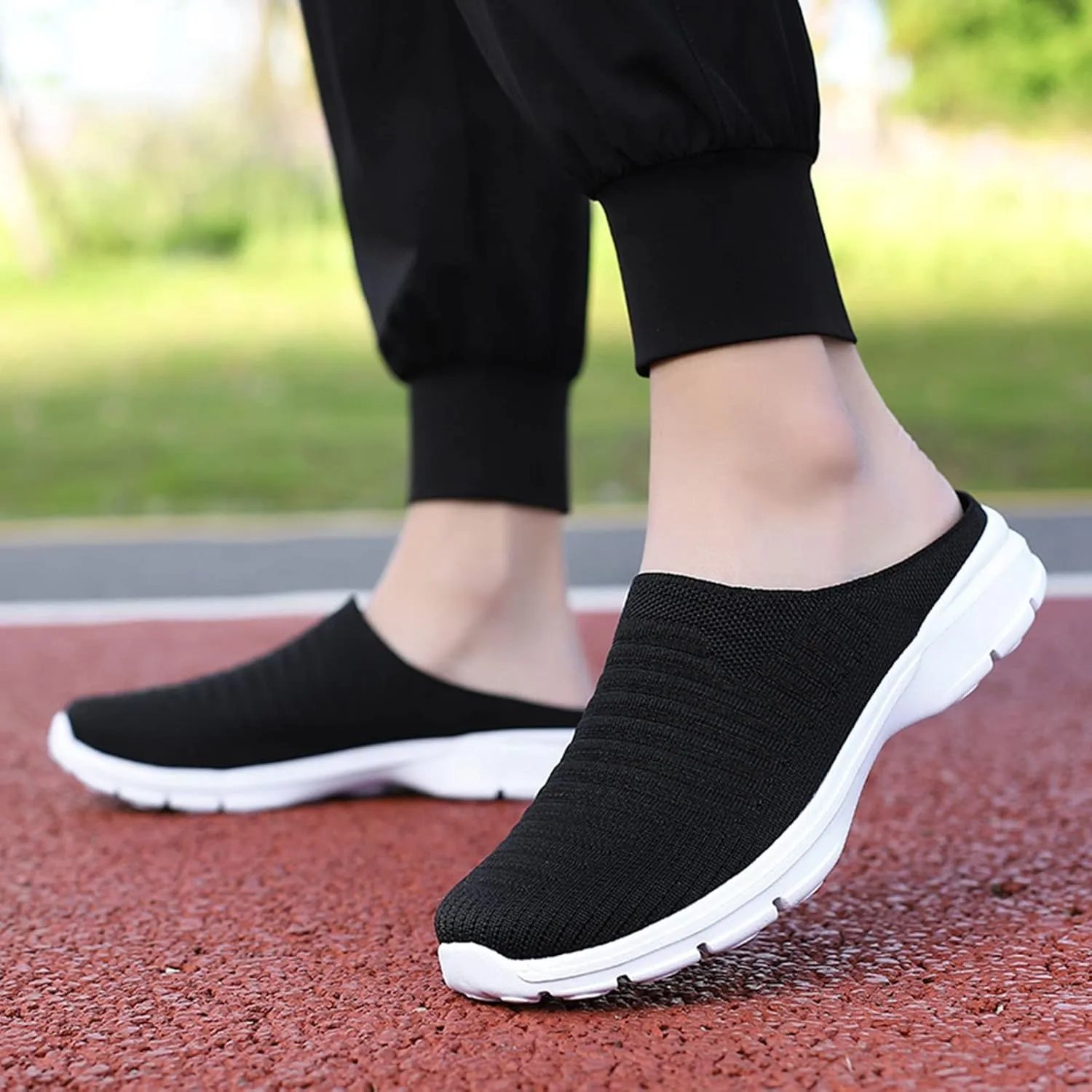 Women's Slip-on Mule Sneakers Lightweight Mens Casual Shoes Food Service Men Casual Dress Shoes Men Shoes Sneakers Platform Tennis Shoe Loafers Casual Slip On