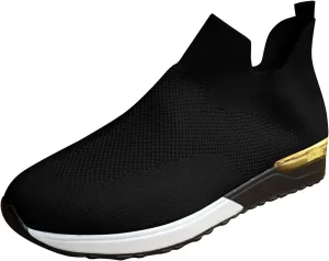 Women’s Slip-On Shoes Casual Lace-Free Walking Loafers Tennis Shoes Men Arch Support Women's Shoes Casual Men's Fashion Sneakers Tennis Shoe Casual Loafers