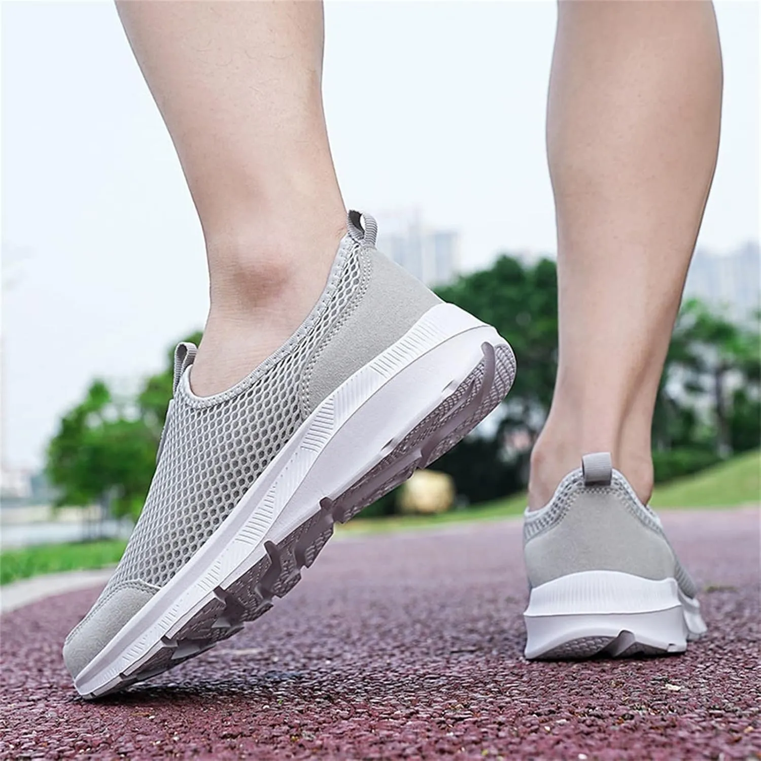 Women’s Slip-On Shoes Casual Lace-Free Walking Loafers Womens Tennis Shoes Wide Men Shoes Casual Women Shoes Sneakers Red Tennis Shoe Trainers Shoe