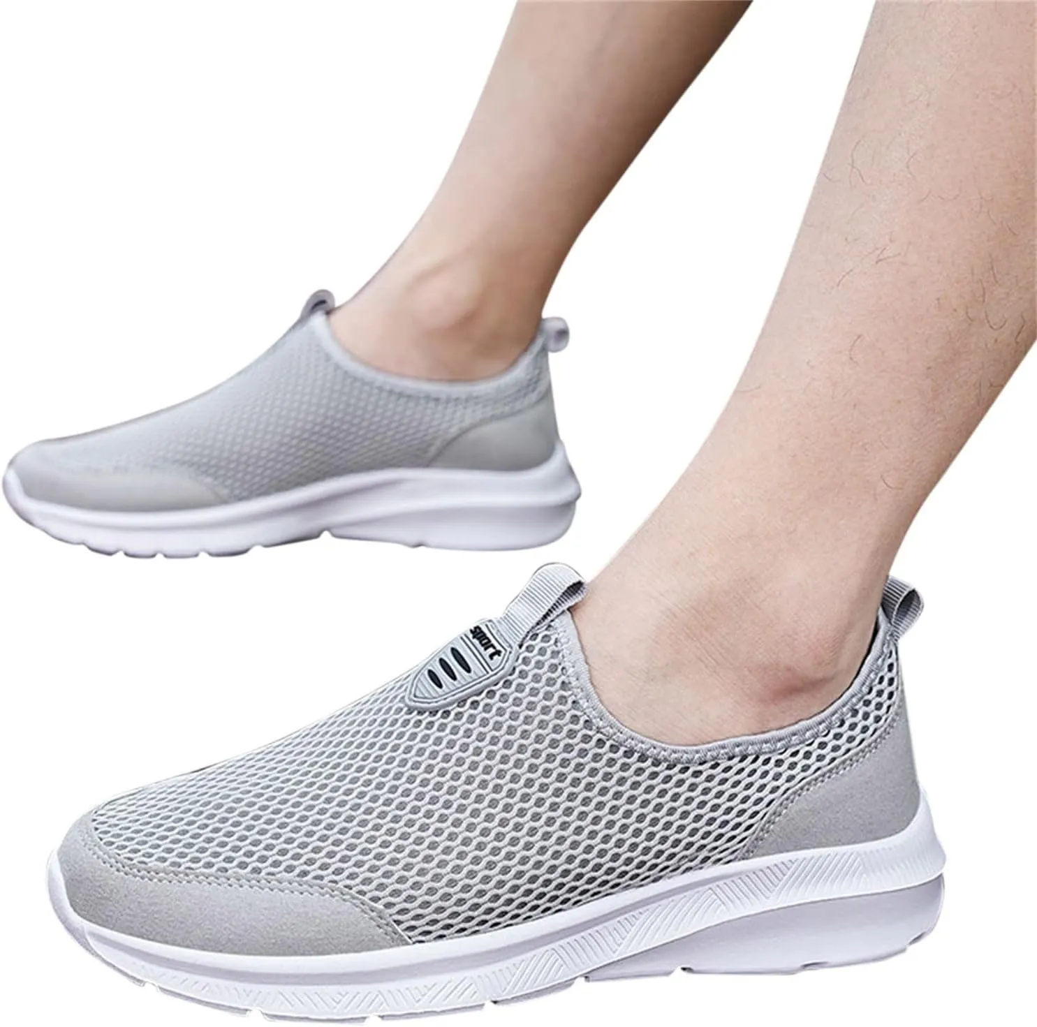 Women’s Slip-On Shoes Casual Lace-Free Walking Loafers Womens Tennis Shoes Wide Men Shoes Casual Women Shoes Sneakers Red Tennis Shoe Trainers Shoe