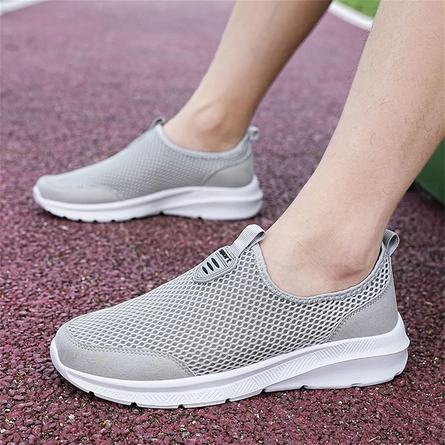 Women’s Slip-On Shoes Casual Lace-Free Walking Loafers Womens Tennis Shoes Wide Men Shoes Casual Women Shoes Sneakers Red Tennis Shoe Trainers Shoe