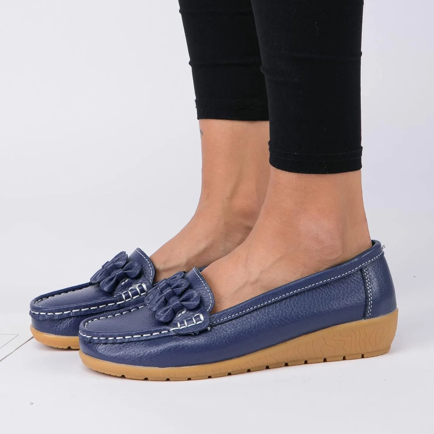 Womens Slip on Shoes Women's Loafers & Slip-Ons Round Toe Slip On CasualComfy Casual Closed Back Christmas Tennis Shoes for Men Mens Casual Shoes