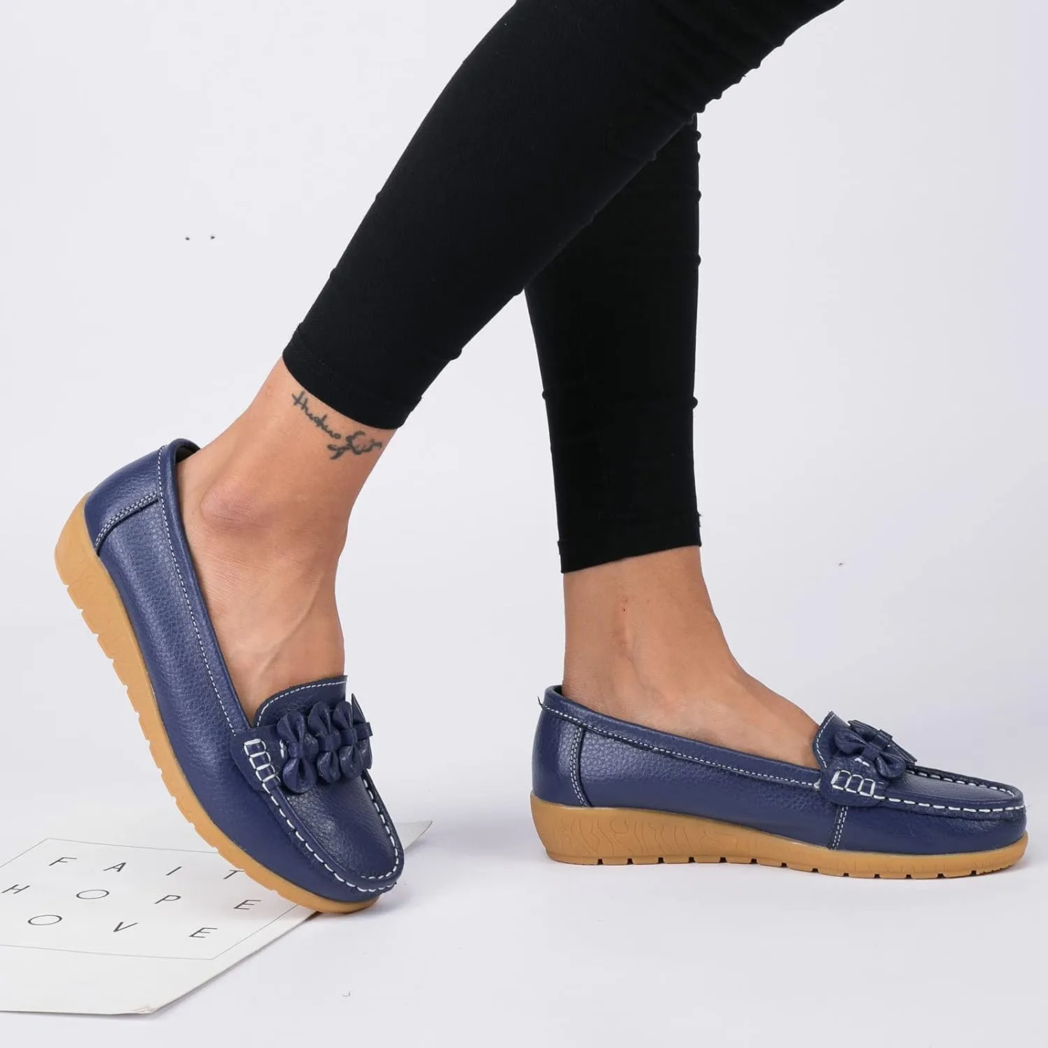 Womens Slip on Shoes Women's Loafers & Slip-Ons Round Toe Slip On CasualComfy Casual Closed Back Christmas Tennis Shoes for Men Mens Casual Shoes