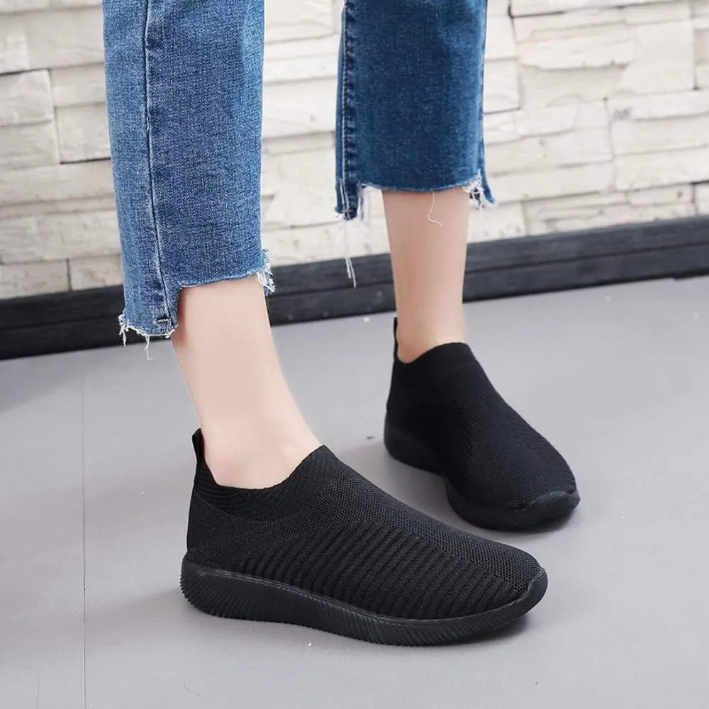 Women's Slip on Walking Shoes Tennis Lightweight Gym Non Slip Work Shoes Women Casual Women's Shoes Casual Fashion Sneakers 2025 Platform Tennis Shoe Trainers Shoe