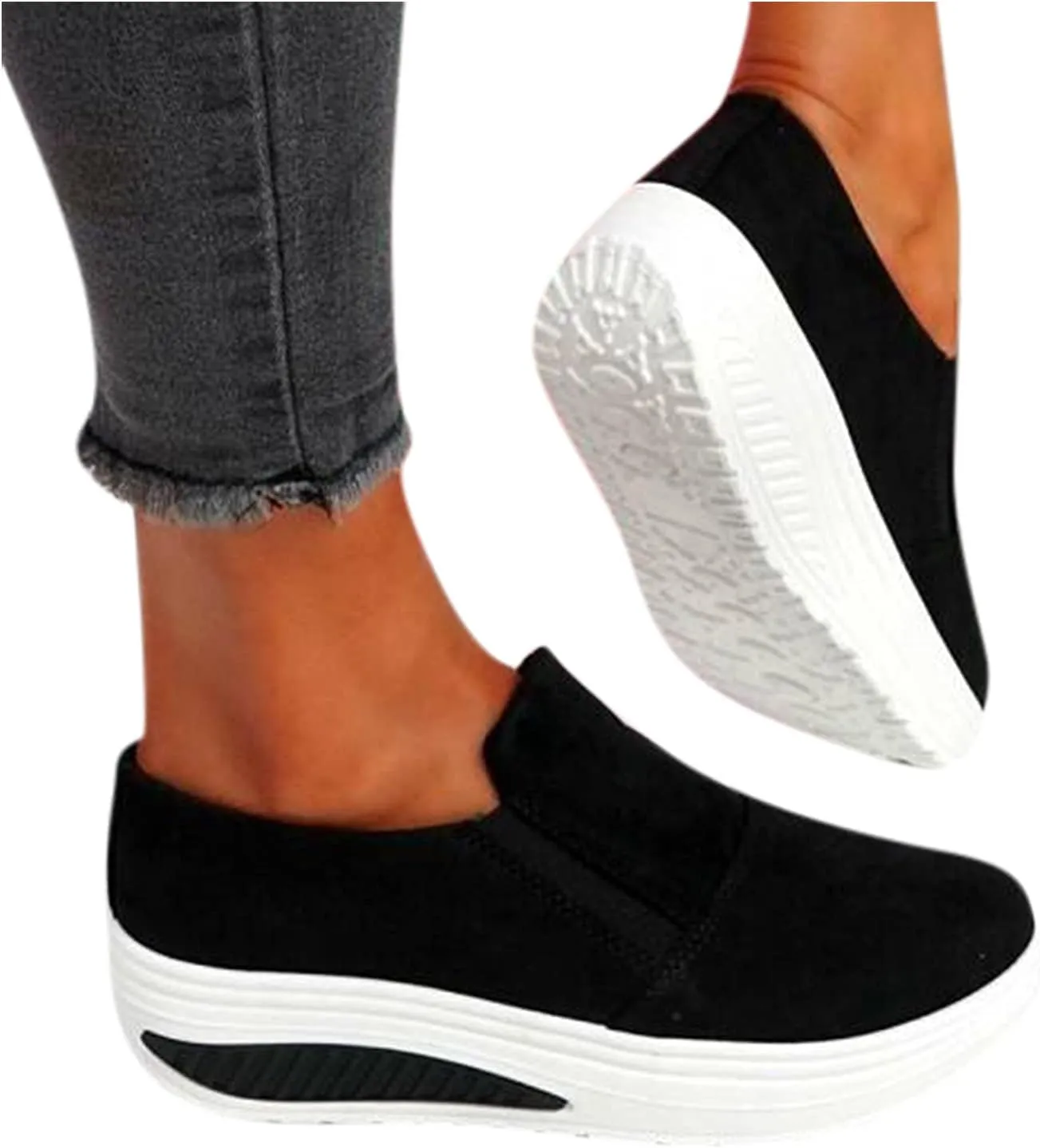 Womens Sneakers Size 6.5 Wide Zapatillas Blancas para Mujer De Tacon Bajitos Women Sneakers Lightweight Air Cushion Gym Fashion Shoes Womens Platform Sneakers Fashion Zapatos OrtopéDicos para Mujeres