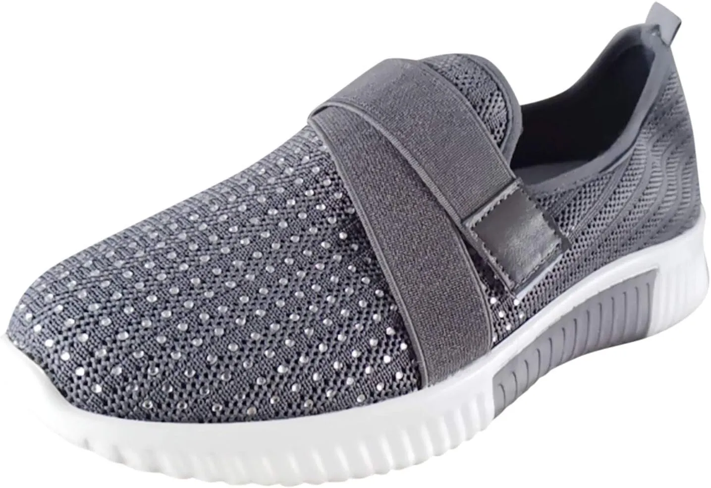 Women's Sneakers with Arch Support Slip On Wide Width Ortho Arch Support Sneakers for Women Walking Shoes Womens Wide Shoes Dressy Casual Womens Black Sneakers Cute Comfy Work Shoes for Women
