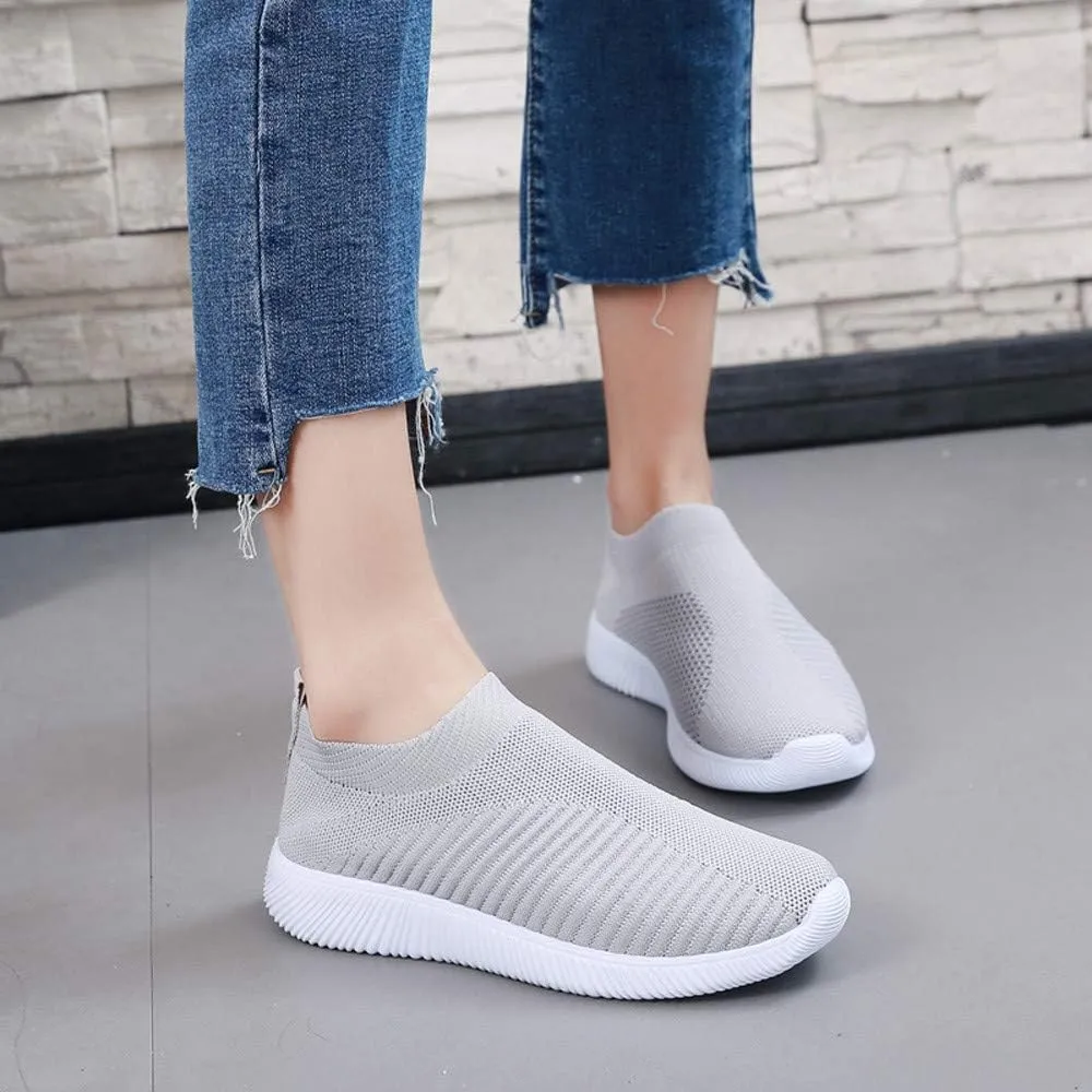 Womens Walking Shoes Sock Casual Ladies Fashion Sneakers Tennis Shoes Womens Dressy Casual Shoes Shoes Sneakers Brown Tennis Shoe Loafers Casual Slip On