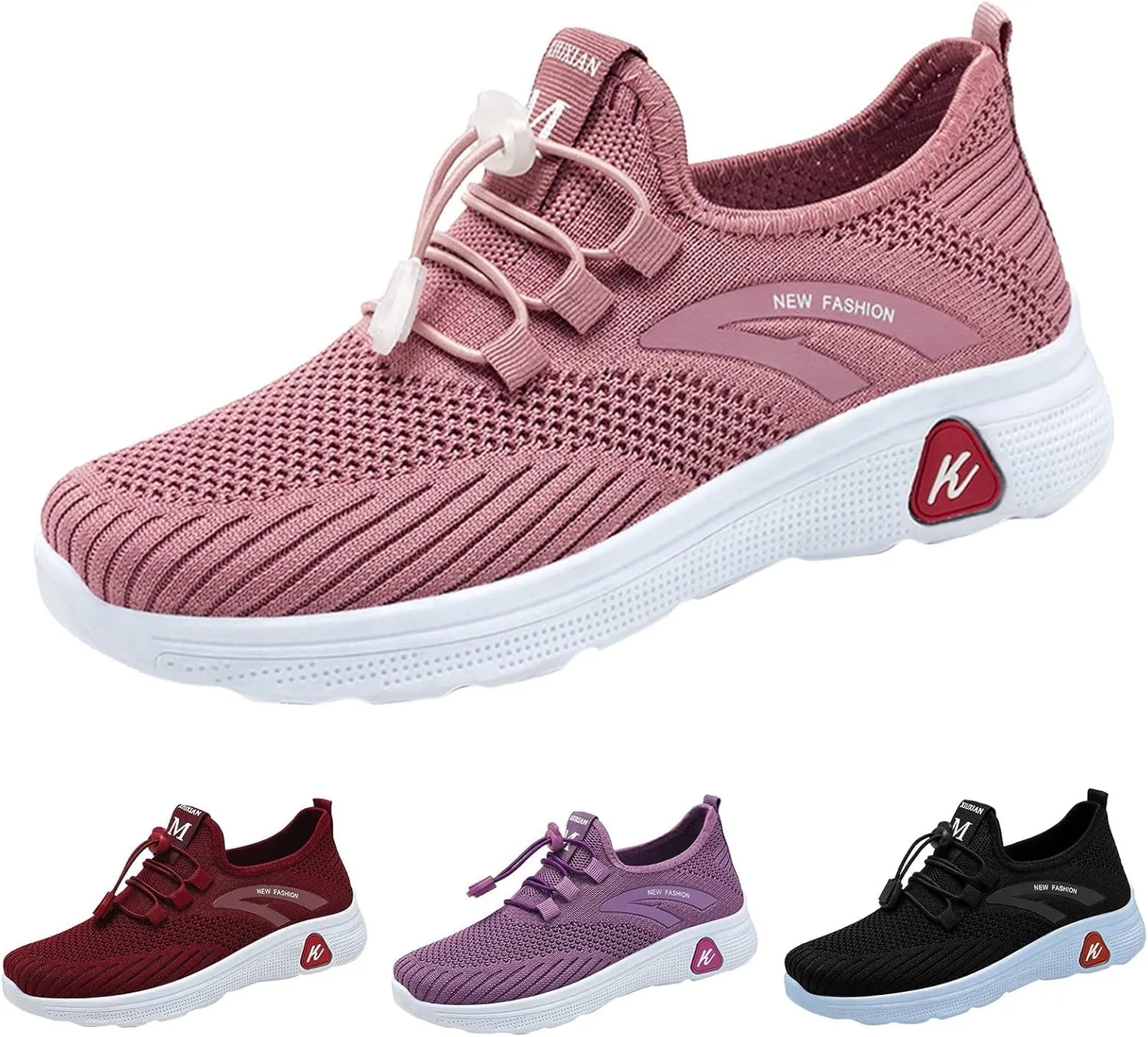 Women's White Fashion Sneakers White Sneakers Men Wide Mens Casual Dress Shoes Round Toe Flats Comfortable Women Loafers Comfortable Womens Slip On Sneakers
