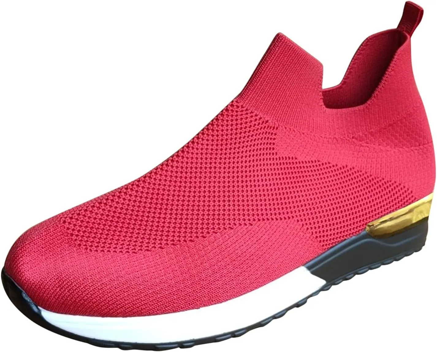 Womens White Sneakers Casual Wide Zapatos Antideslizantes para Mujer De Cocina Womens Black Athletic Shoes Size 9 Womens Fashion Sneakers 2023 Black Slip On Tennis Shoes Ladies
