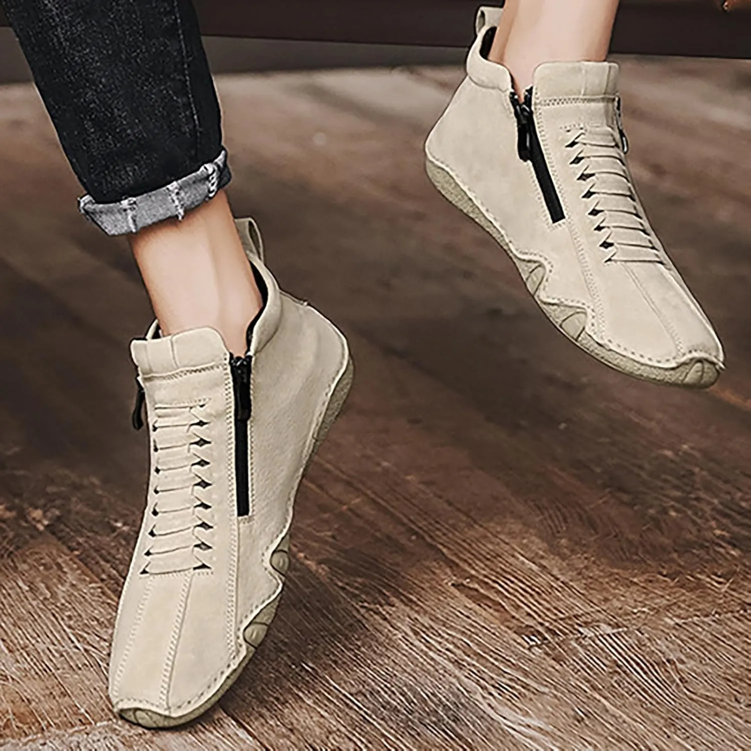 Womens White Sneakers Wide Width Flat Shoes for Women Women's White Fashion Sneakers Round Toe Flats Comfortable Women Loafers Shoes Casual Women's Fashion Sneakers Slip On